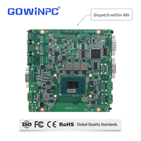 Carte mère 3 Gigabit LAN N100 Intel 12e génération Quad Core DDR4 DDR5 32 Go 2x RS232/422/485 M.2 2280 mSATA SATA Mini PCIe