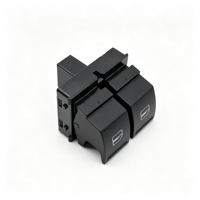 Nouveau commutateur de lève-vitre électrique OEM 2K0959857A 1K3959857A 1K3959857C 1K3959857B 1K3959857 à 2 boutons, remplacement 4 broches pour VW