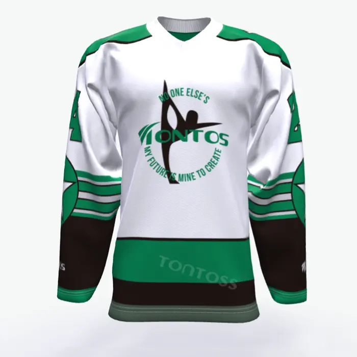 OEM Sublimated Hockey Trikots Benutzer definiertes Logo Eishockey Uniformen Eishockey Style Jersey