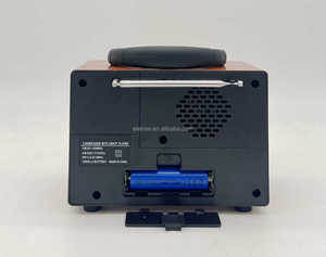 <span class=keywords><strong>Radio</strong></span> rétro ELETREE NS-901BT avec haut-parleur, Bluetooth, USB, TF, FM, AM, SW, <span class=keywords><strong>radio</strong></span> portable en bois, lumière LED effet flamme - Product Image 4