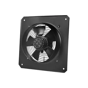 165mm Rolled Steel IP54 Large Industrial axial exhaust Tube cooling fan for ventilation , farm, greenhouse , Cooling Tower