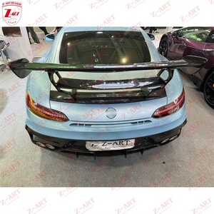 Kit carrosserie Z-ART PP et fibre de carbone sèche pour <span class=keywords><strong>Mercedes</strong></span> AMG <span class=keywords><strong>GT</strong></span> C190 GTS GTR <span class=keywords><strong>Black</strong></span> <span class=keywords><strong>Series</strong></span> 2015+ - Product Image 5