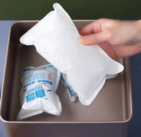 Paquete de hielo granulado de sílice para alimentos de mar, almohadilla absorbente de agua, congelador, máquina de embalaje, Gel de 4 capas, precio de fábrica
