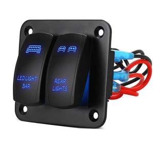 Nouveau Panneau de Commande Multifonctionnel 2 Positions pour Bateaux et Véhicules Récréatifs 12-24V, Type Yacht KL, Haute Qualité - Product Image 6