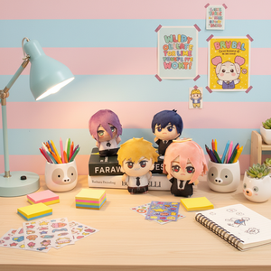 4 Diseños de Peluches de Anime Estilo Japonés, Figura de Peluche de Denji Hayakawa <span class=keywords><strong>Aki</strong></span>, Llavero de Peluche Suave, Mini Bolsa, Accesorios - Product Image 2