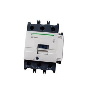 Contacteur S-chneider LC1D d'origine LC1D80M7C Série TeSys D Contacteur magnétique AC tripolaire 80A en stock - Product Image 1