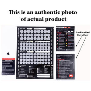 Couple Jeux Saint Valentin Cadeau Drôle Méchant Adulte Carte À Gratter Sexe <span class=keywords><strong>Jeu</strong></span> Carte Pour Adulte - Product Image 5