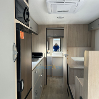 Caravane semi-tout-terrain Honlu Family 6 places, fabrication directe, camping-car 4x4, caravane de voyage, remorques de camping à vendre
