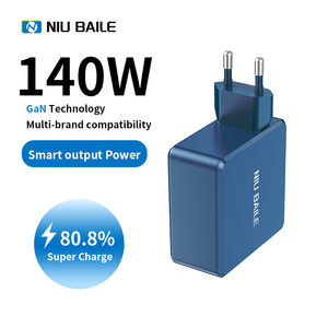 อะแดปเ<span class=keywords><strong>ต</strong></span>อร์<span class=keywords><strong>ชาร์จ</strong></span>เร็วอเนกประสงค์กำลังสูง 140W Type-C PD3.1 FCP GaN <span class=keywords><strong>แบ</strong></span>บพับได้ เป็นมิ<span class=keywords><strong>ต</strong></span>รกับสิ่งแวดล้อม สำหรับโทรศัพท์มือถือ หูฟัง ได้รับมา<span class=keywords><strong>ต</strong></span>รฐาน FCC CB - Product Image 1