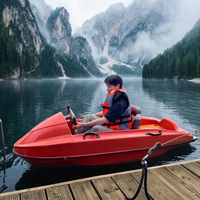 Mini Jet Ski Électrique Haute Vitesse avec Batterie au Lithium, Application Automatique, Matériau ABS, Vitesse Maximale de 60 km/h, Similaire à [produit similaire]