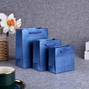 Sac cadeau en papier ultra-luxe, écologique, durable, de petite taille, avec poignée, pour mariage, shopping, décoration - Product Image 6