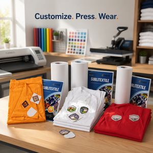 <span class=keywords><strong>Papel</strong></span> de Transferencia Sublimable A4 <span class=keywords><strong>OBM</strong></span> para Mezclas de Algodón y Poliéster, Hojas de Textura Personalizada para Aplicaciones Textiles con Sublimación por Inyección de Tinta - Product Image 1