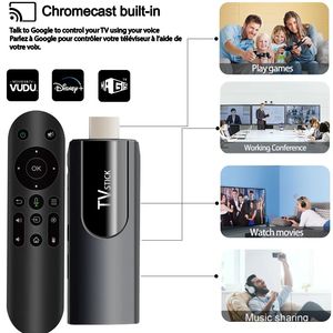Stick TV MX10 2 Go de RAM 16 Go de ROM Stick TV 4K Meilleur Android Fire <span class=keywords><strong>Lite</strong></span> Télécommande vocale Fire TV Stick Quad Core Wifi 5G Boîtier <span class=keywords><strong>IPTV</strong></span> 4K - Product Image 5