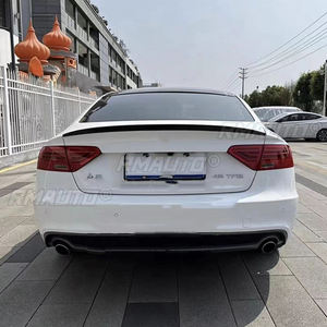 Aileron de coffre arrière pour Audi A5 S5 4 portes 2009 2010 2011 2012 2013 2014 2015 2016, becquet de toit arrière de voiture, aileron séparateur - Product Image 6