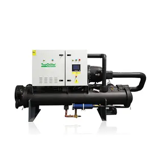 Hoher Kühle ffekt Ein Hanbell-Schrauben kompressor 40 PS Niedertemperatur-Glykol kühler (-10 Grad) für die Gas getränke produktion