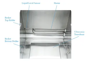 רכיבים נקי קולי הסרת שומנים מערכת/קולי Anilox רולר מכונת כביסה/קולי מסיר שומנים מנקה