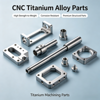 Pièces de rechange en acier inoxydable usinées CNC sur mesure OEM de haute précision, composants de tournage et de fraisage en gros pour la robotique