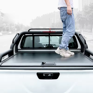 Couvercle de <span class=keywords><strong>volet</strong></span> <span class=keywords><strong>roulant</strong></span> pour Changan Kaicheng F70 Pickup Truck Hunter Couverture de tonneau rétractable en alliage d'aluminium Couverture de lit de <span class=keywords><strong>coffre</strong></span> - Product Image 2