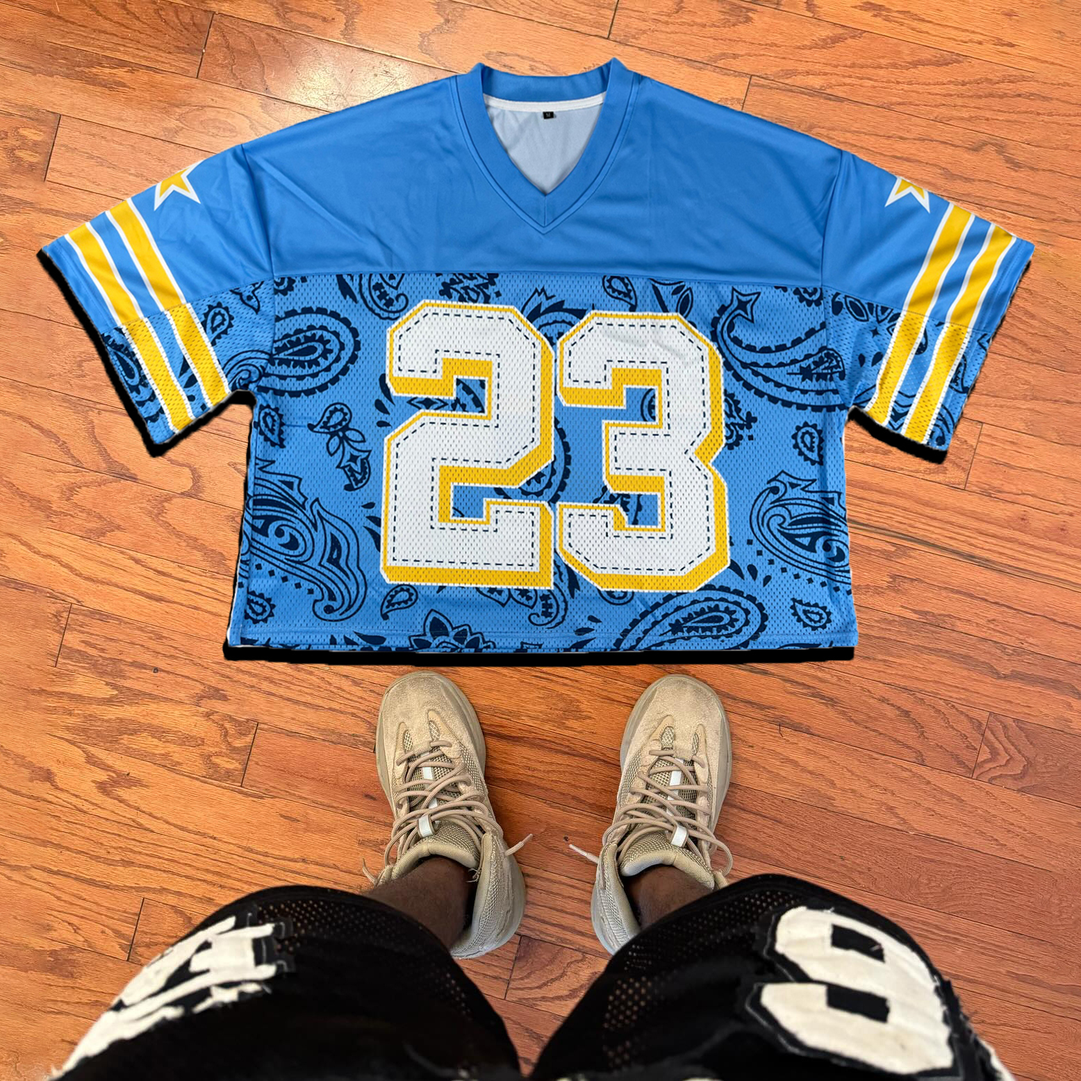 Shop Custom Oversized Streetwear Men's Football T-shirts