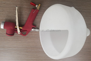 Pistola de Aire para Pintar Paneles de Yeso TOLHIT de 5L, Alta Presión, <span class=keywords><strong>3</strong></span> Boquillas de 6mm, 8mm y 4mm, Alimentación por Gravedad, Aluminio, OEM - Product Image 6