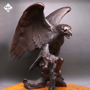 פסל ברונזה גדול של נשר, בגודל טבעי, מעוצב בהתאמה אישית, באיכות גבוהה, לאמנות מודרנית, לפארק או לבית. - Product Image 6