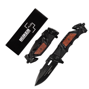 Cuchillo de bolsillo plegable multifuncional de alta dureza, herramienta portátil de autodefensa para el hogar y exteriores - Product Image 6