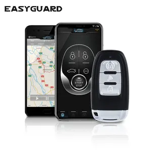 EASYGUARD Smartphone APP IOS Android 2G Remote Start GSM Car Alarm System