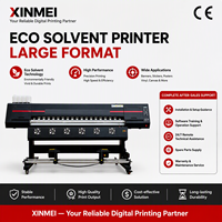 Impresora Eco Solvente de Formato Grande Industrial XINMEI CE, Cabezal de Impresión Epson I3200, Máquina de Impresión Publicitaria de Alta Precisión