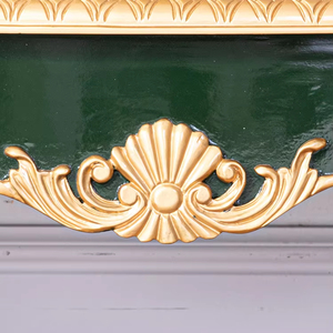 Armoire <span class=keywords><strong>d</strong></span>'<span class=keywords><strong>entrée</strong></span> à tiroirs semi-ronde de style européen Peinture de style américain Sculpture Modélisation Armoire murale <span class=keywords><strong>d</strong></span>écorative Salon - Product Image 4