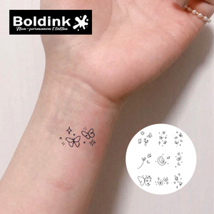 Tatuaje Temporal <span class=keywords><strong>de</strong></span> Mariposa Realista Personalizado <span class=keywords><strong>de</strong></span> Boldink, Resistente al Agua, <span class=keywords><strong>de</strong></span> Larga Duración (2 Semanas), Tinta Jagua - Product Image 4