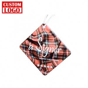 Aksesori Mobil aroma gantung penjualan laris penyegar untuk hadiah promosi desain kustom kertas penyegar udara - Product Image 3