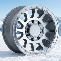 Rines Forjados para Camioneta 24x12 de 17 18 19 20 21 22 23 24 Pulgadas 5X112/114.3/120 6X139.7 6J/6.5J/7.5J/8.5J/9J para Navara NP300/Frontier