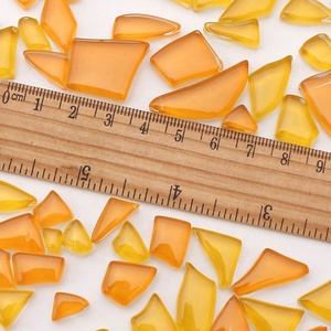 Piastrelle <span class=keywords><strong>Mosaico</strong></span> Fai-da-Te in <span class=keywords><strong>Vetro</strong></span> Temperato, Cristalli Spezzati Colorati, <span class=keywords><strong>Vetro</strong></span> Irregolare Sciolto per Artigianato - Product Image 5