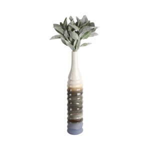 Vaso in ceramica stile Capri, vaso decorativo per fiori, per soggiorno, casa, camera da letto - Product Image 2