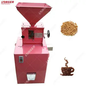 Yüksek Kaliteli Kahve Huller Parlatıcı Karabuğday Kenevir Tohumu Dehuller Ekipmanları Kahve Çekirdekleri Dehusking Makinesi