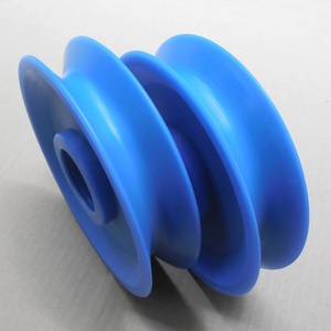 Polea de Nylon Azul con Ranura en U - Product Image 5