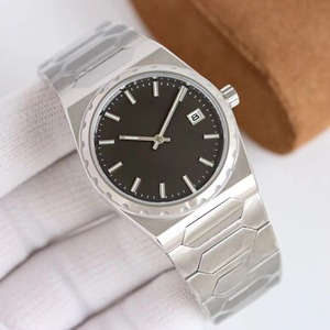 Montre-bracelet mécanique automatique pour homme, édition commémorative classique, boîtier simple en argent étanche, affichage de la date, style business - Product Image 6