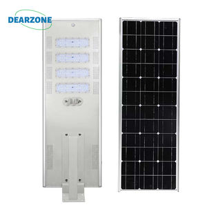 Lampe solaire en aluminium moulé sous pression, du crépuscule à l'aube, éclairage solaire extérieur, lampadaire solaire sans télécommande, éclairage solaire de rue 250W - Product Image 1