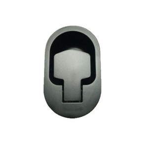 Poignée de meuble en fonte Fengheng noire 110x68x38mm réglable pour usage bureau et domicile - Product Image 1
