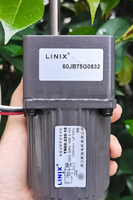 Moteur à induction AC miniature monophasé LINIX en aluminium 220V 1250 tr/min à grande vitesse, arbre optique, 10W, étanche à la condensation, faible bruit