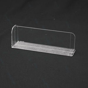 Diviseur d'étagère en fil acrylique magnétique en PVC en forme de T ou en L pour congélateur, entrepôt, supermarché et réfrigérateur - Product Image 1