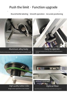 Étiqueteuse Semi-Automatique MT-50 Facile à Utiliser pour Bouteilles Rondes, <span class=keywords><strong>Machine</strong></span> d'Étiquetage Manuelle pour Aliments et Cosmétiques pour Petites Entreprises - Product Image 5