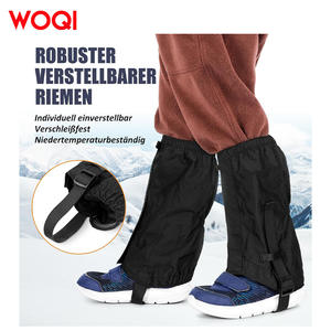 Polainas para nieve WOQI, impermeables y resistentes a la abrasión, para senderismo, montañismo, protección para pantorrillas de adultos. - Product Image 4