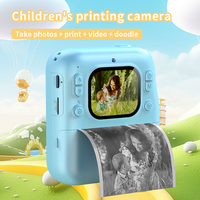 Mini Impresora Térmica Portátil Y300H Inalámbrica BT para Fotos Etiquetas Preguntas Erróneas Impresión a Color con Cable USB Portátil