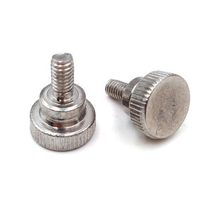 Venta Directa de Fábrica de Tornillos de Cabeza Alta Moleteados de Acero al Carbono Galvanizado GB834, Tornillos de Cabeza Escalonada, Tornillos para Cajas de Ordenador - Product Image 5