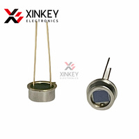 S2386-45K TO-5 3.9*4.6MM Si plage de réponse de la photodiode 320 à 1100 nm Pour une photométrie à usage général visible à proche IR