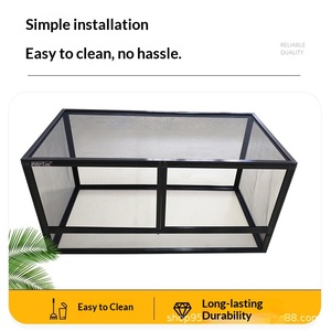 Boîte de terrarium horizontale en alliage d'aluminium <span class=keywords><strong>PAYI</strong></span> pour reptiles avec ventilation et forme rectangulaire - Product Image 3