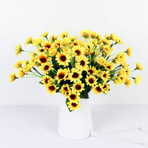 ช่อดอกไม้ประดิษฐ์ดอกไม้ประดิษฐ์7ดอกสำหรับวันวาเลนไทน์มีความสุข2ชิ้น/ถุงช่อ<span class=keywords><strong>ดอกไม้</strong></span>หัวเทียมจากจีน - Product Image 2