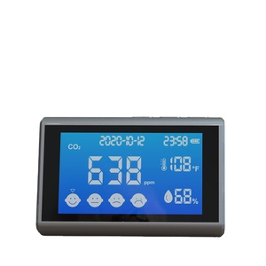 Iaq Max CO2 Monitor En Data Logger CO2 Meter Professionele Deeltje <span class=keywords><strong>Sensor</strong></span> Real Time <span class=keywords><strong>Display</strong></span> Oplaadbare Lucht Kwaliteit Monitor - Product Image 1