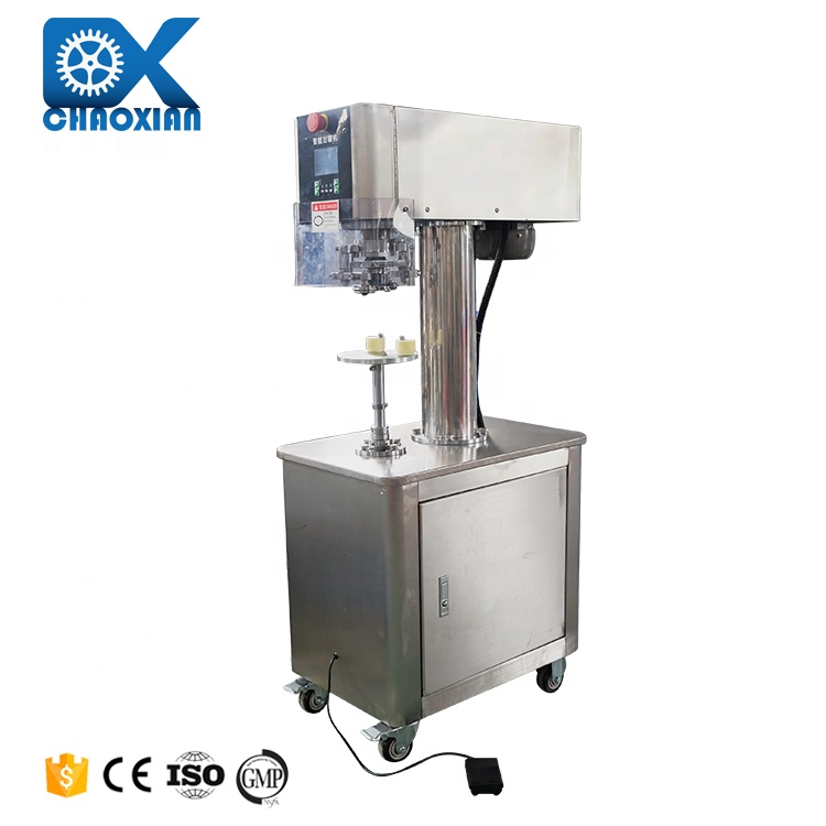 Полуавтоматическая машина для запечатывания металлических крышек флакона 20 мм пневматическая машина для ручной укупорки